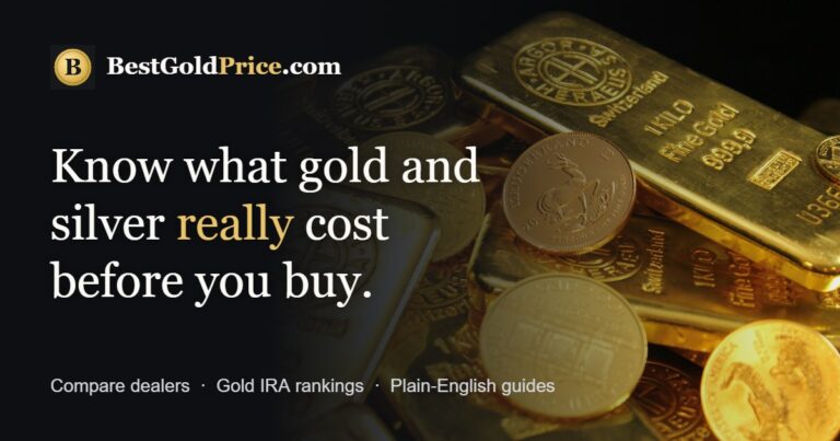 Gold bars and coins